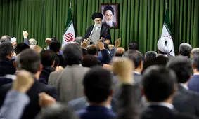 دیدار متفاوت نمایندگان جدید مجلس با رهبر انقلاب