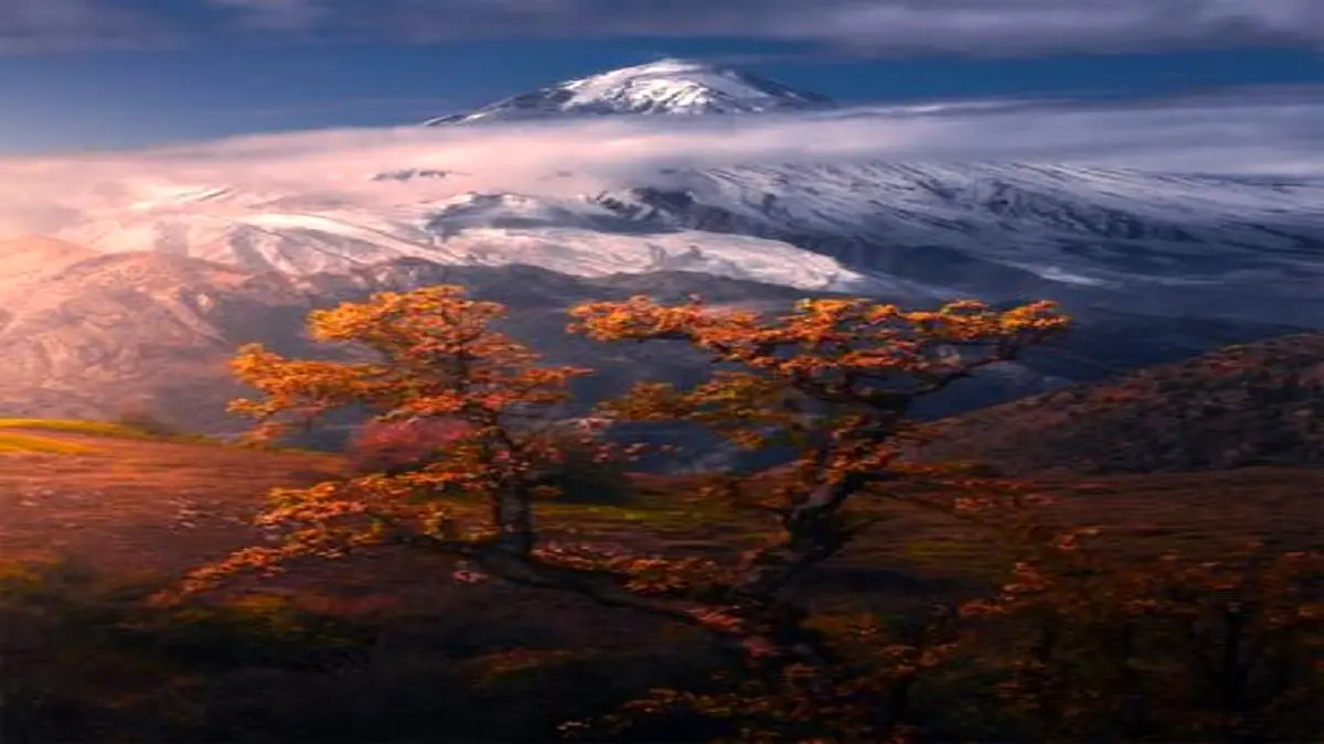 تصاویر منحصر به فرد از دماوند که ثبت آن ۱۰ سال زمان برد