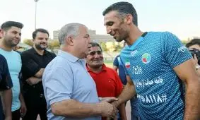 خاطره مهدی هاشمی‌نسب از جنجالی‌ترین صحنه تاریخ لیگ برتر/عکس