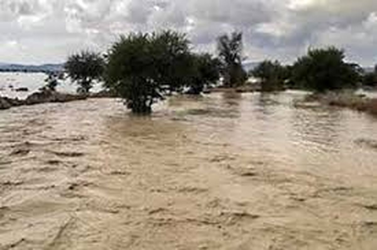 بارشهای رگباری در شرق گلستان سیل جاری کرد