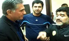 ماجرای جنجالی قاطی کردن کی‌روش برای مارادونا