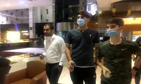 بیرانوند به بلژیک رسید/عکس