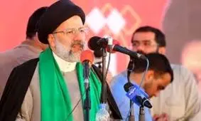 سخنرانی حجت‌الاسلام رئیسی در جمع مردم خراسان شمالی