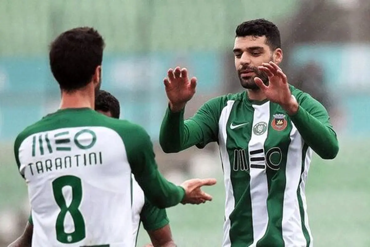 عکس یادگاری طارمی و عابدزاده در پرتغال