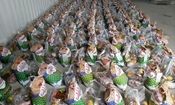 توزیع 1200 بسته غذایی به نیازمندان در شهرستانهای رزن و درگزین