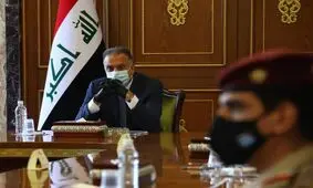 تظاهرات مردمی در بصره همزمان با سفر الکاظمی