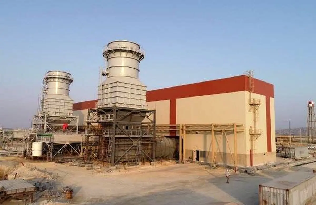 افتتاح واحد نخست گازی نیروگاه سیکل ترکیبی قشم