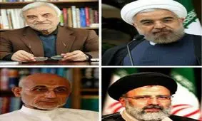 آگهی اسامی نامزدهای دوازدهمین دوره ریاست جمهوری