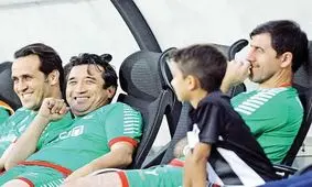 فرهاد مجیدی و خداداد چند سال قبل از دعوای معروف‌شان/ عکس