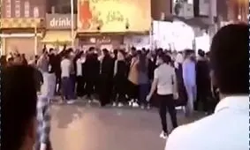 تجمعی معدود در بهبهان / فیلم