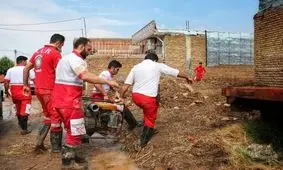 خدمت رسانی به ۵۶۸ حادثه دیده سیل گلستان/ توزیع اقلام ادامه دارد