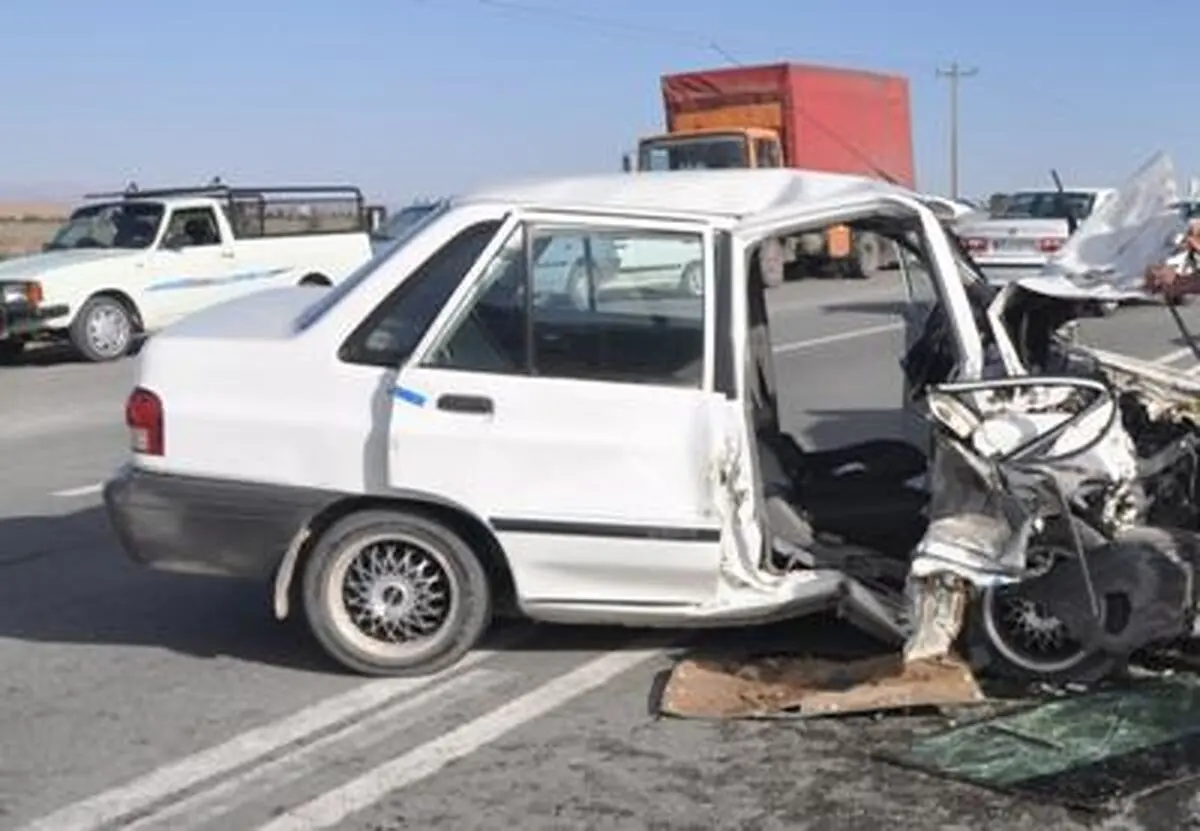 برخورد ۲ پراید در بیرجند حادثه آفرید