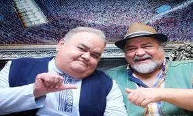 ببینید| شوخی عجیب اکبر عبدی با محمدرضا شریفی‌نیا: با خانوم‌ها دوست و مهربان است!!