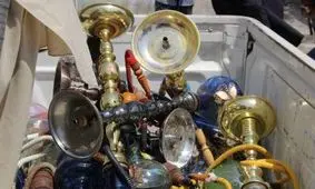 جمع‌آوری قلیان از نقاط توریستی همدان