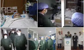 عیادت سفیر و رایزن فرهنگی ایران در لبنان از مجروح عملیات تروریستی آمریکا