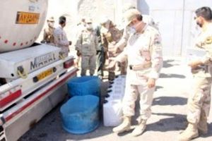 ۱۲۹ لیتر مواد مخدر از نوع «آب شیشه» در مرز خراسان رضوی کشف شد
