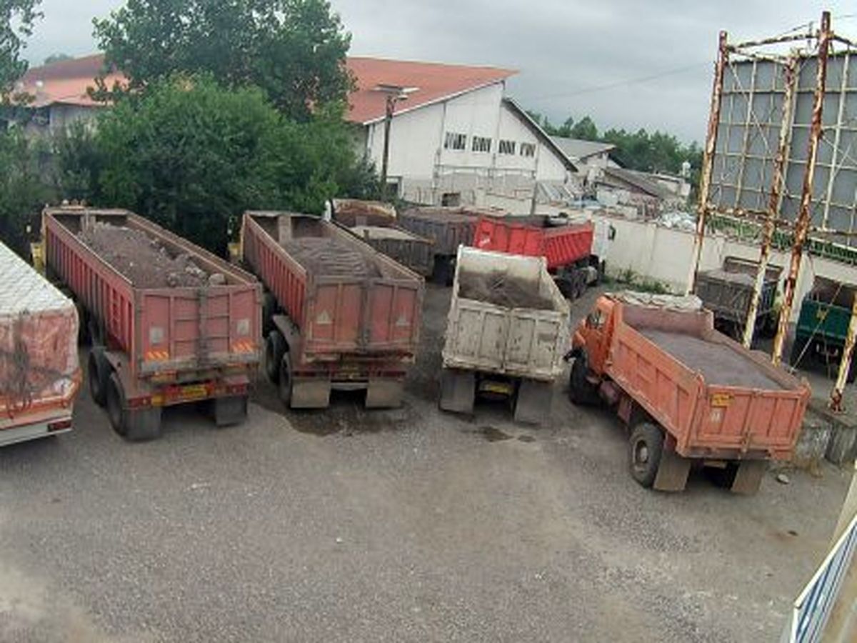 توقیف ۱۰۶ کامیون متخلف در گیلان