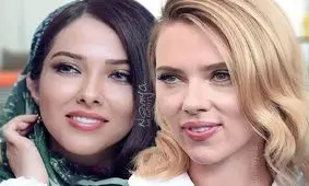 لیلا اوتادی زیباتر است یا اسکارلت جوهانسون؟ / شباهت جالب بازیگران ایرانی با سلبریتی‌های خارجی
