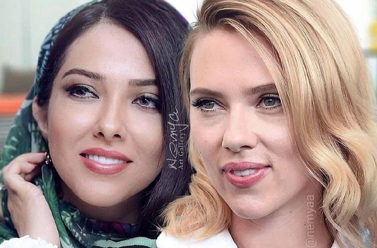لیلا اوتادی زیباتر است یا اسکارلت جوهانسون؟ / شباهت جالب بازیگران ایرانی با سلبریتیهای خارجی