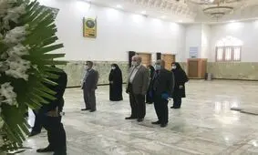 پیکر بدرالزمان قریب در خانه ابدی آرام گرفت