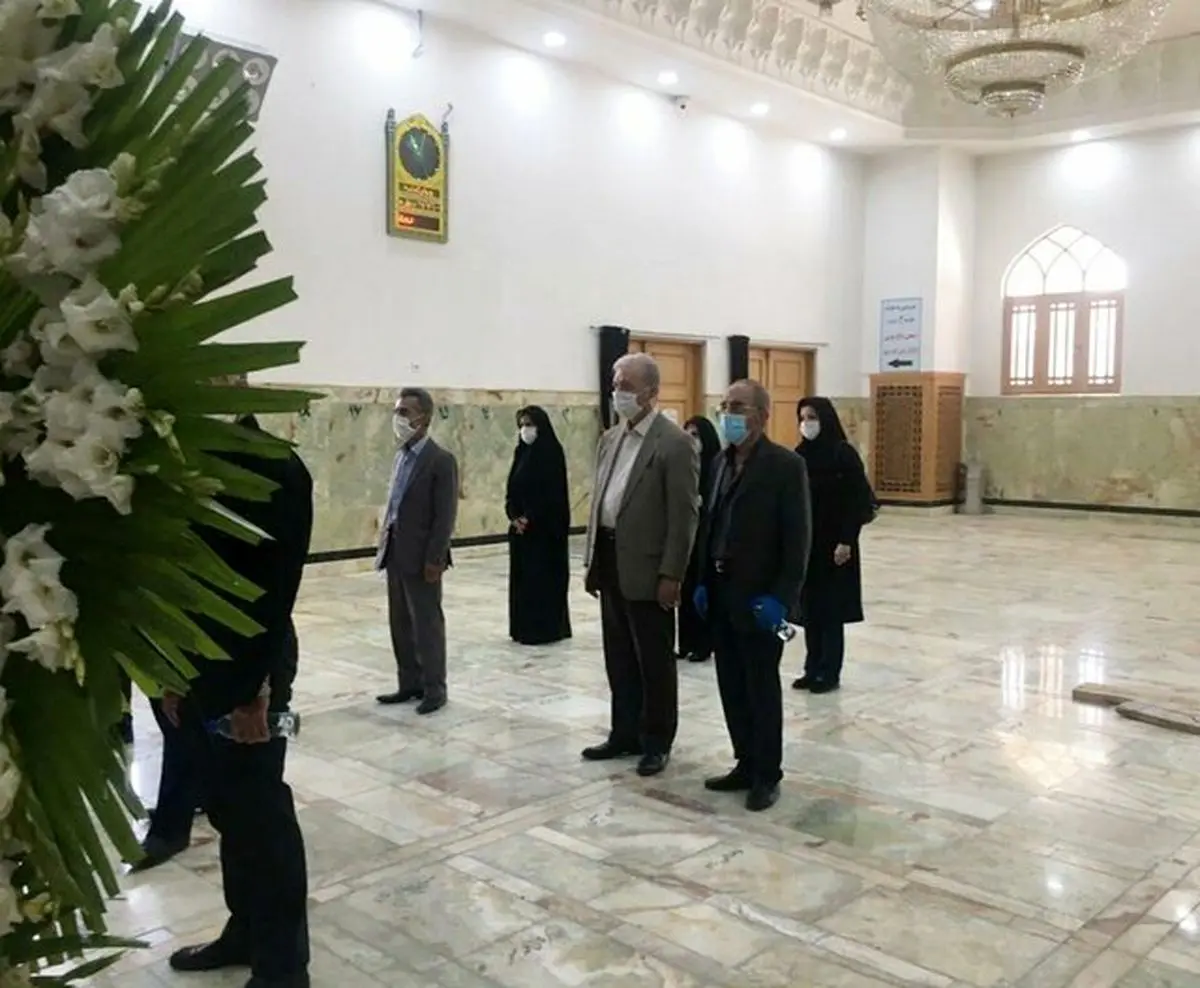 پیکر بدرالزمان قریب در خانه ابدی آرام گرفت