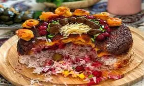 طرز تهیه ته چین آلبالو پلو با مرغ + نکات کلیدی و ترفندها