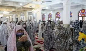 اقامه نماز «عید سعید قربان» در رشت به‌روایت تصویر