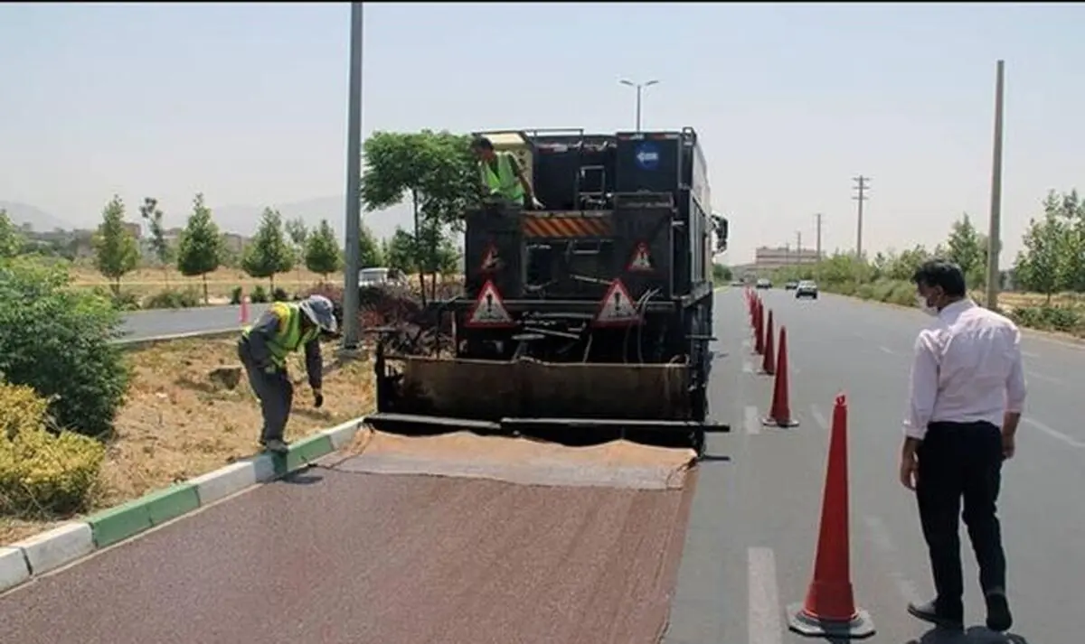 ۷۵ کیلومتر از راه های ایلام روکش آسفالت شد