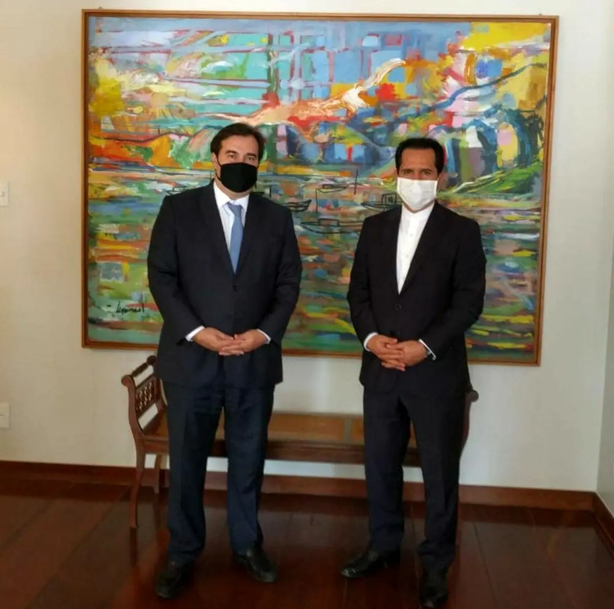 دیدار سفیر جمهوری اسلامی ایران با رئیس مجلس نمایندگان برزیل