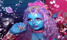 زن انگلیسی و سبک زندگی آدم فضایی‌ها