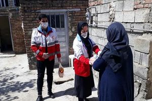 یکهزار بسته بهداشتی در حاشیه شهر اردبیل توزیع شد