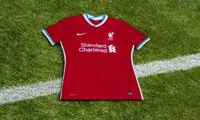 از پیراهن جدید لیورپول رونمایی شد/عکس