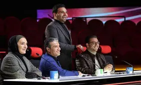 وقتی احسان علیخانی ادای رویا نونهالی را در می‌آورد! / ویدئو