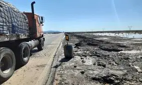 راه‌های آسیب دیده از سیل در داورزن بازسازی شد