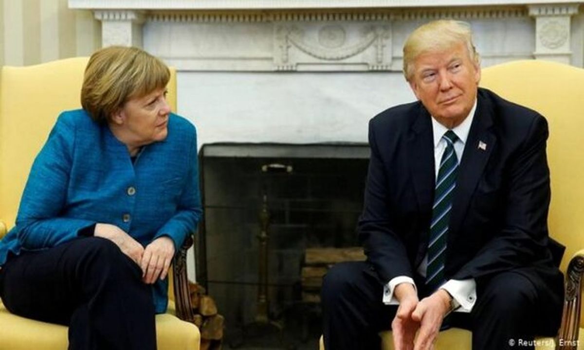 روابط سخت ترامپ با آلمان به این دلیل است که مرکل زنی قوی است