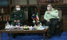 فرمانده ناجا با سردار سلیمانی دیدار کرد