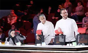 ببینید| چهره خنده‌دار داوران عصر جدید با ماسک‌های عجیبشان