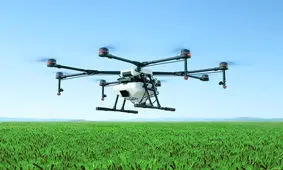 رصد باغات همدان با پهپاد