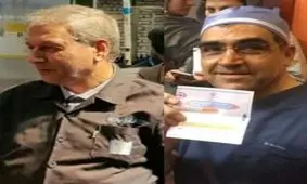 لباس های متفاوت وزرای روحانی در انتخابات / هاشمی با لباس اتاق عمل آمد، ربیعی با لباس کارگری