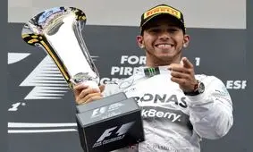 همیلتون قهرمان فرمول یک مجارستان شد