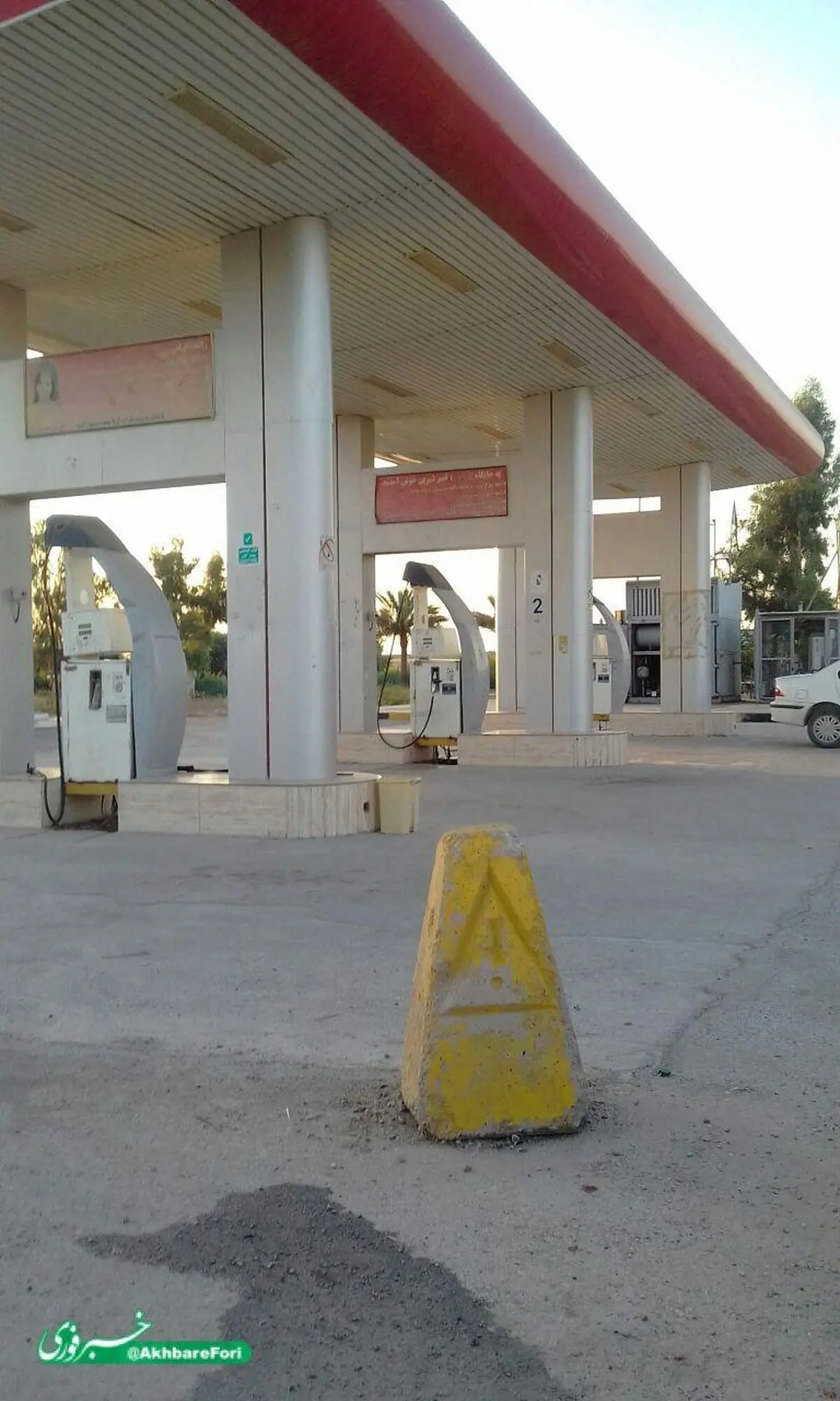 عدم راه اندازی جایگاه CNG قصر شیرین + تصویر