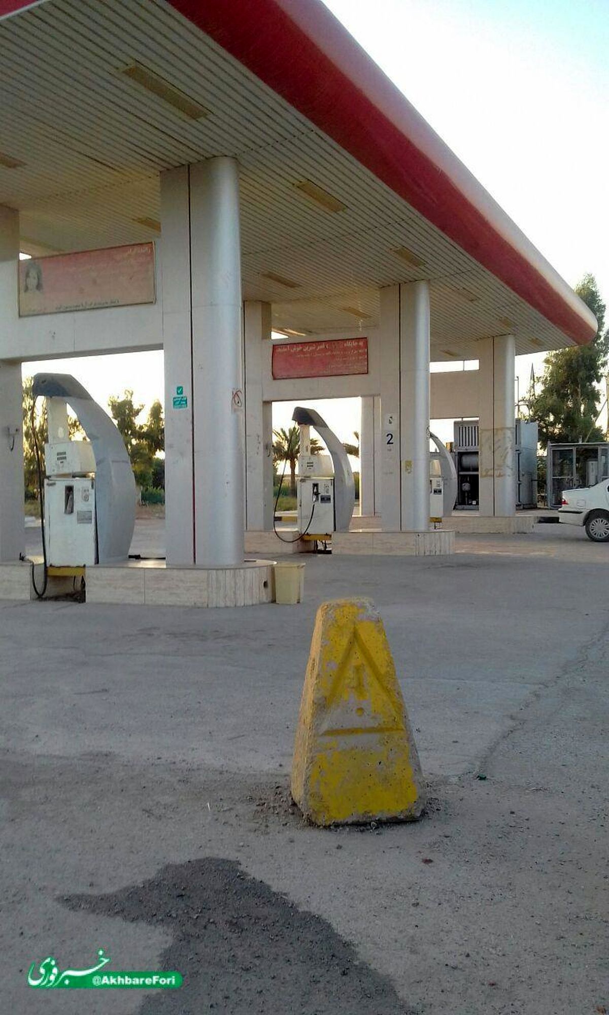 عدم راه اندازی جایگاه CNG قصر شیرین + تصویر