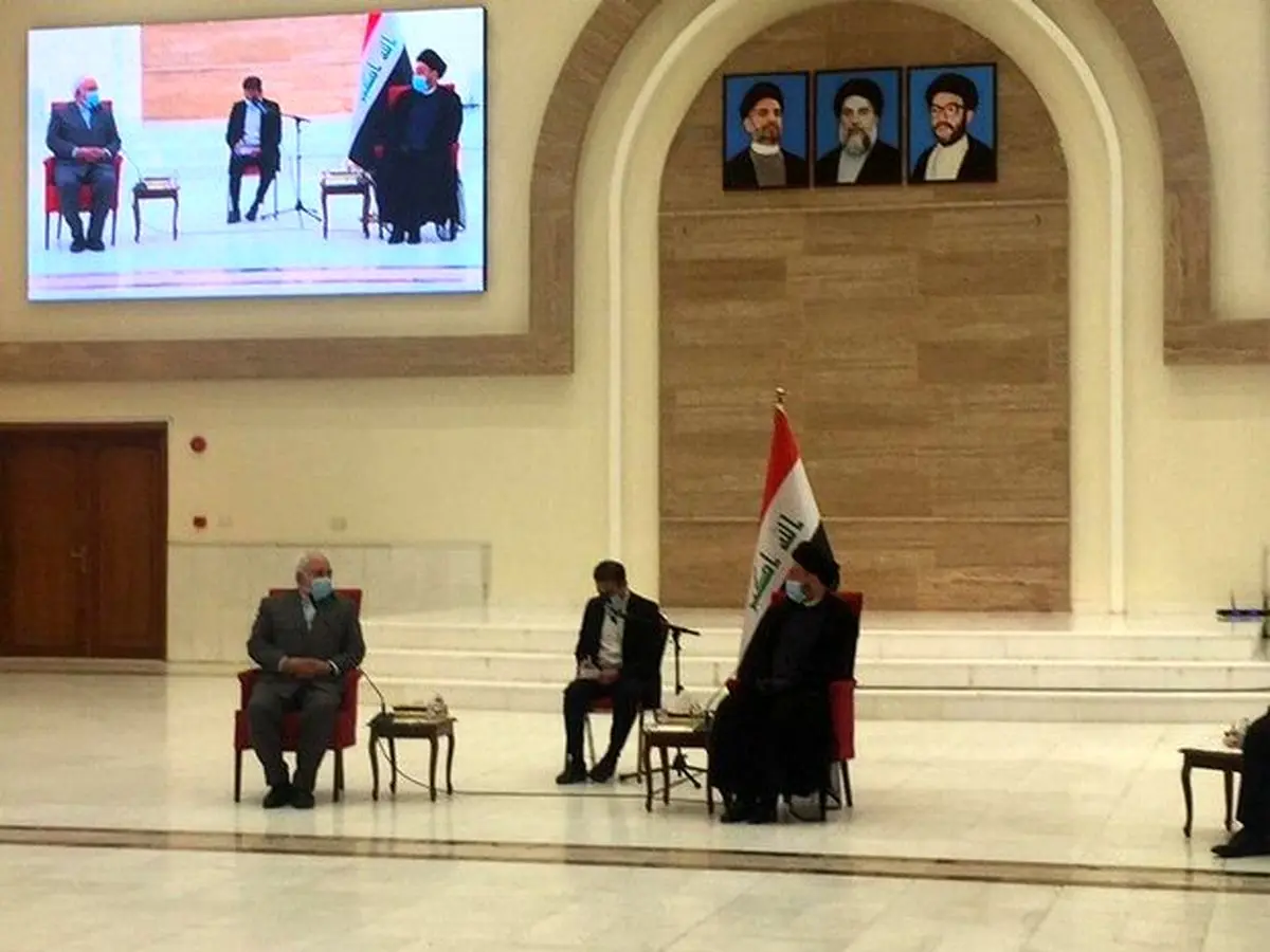 ظریف با عمار حکیم دیدار کرد