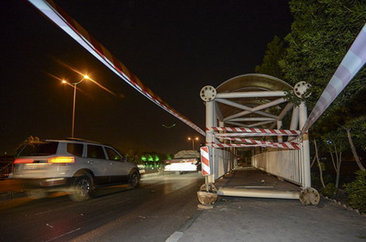 دستگیری سارقان پلهای عابرپیاده در تهران