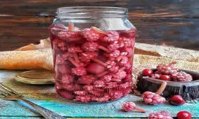 طرز تهیه ترشی گل سیر