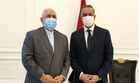 ماجرای پرچم ایران در سفر ظریف به عراق چه بود / عکس