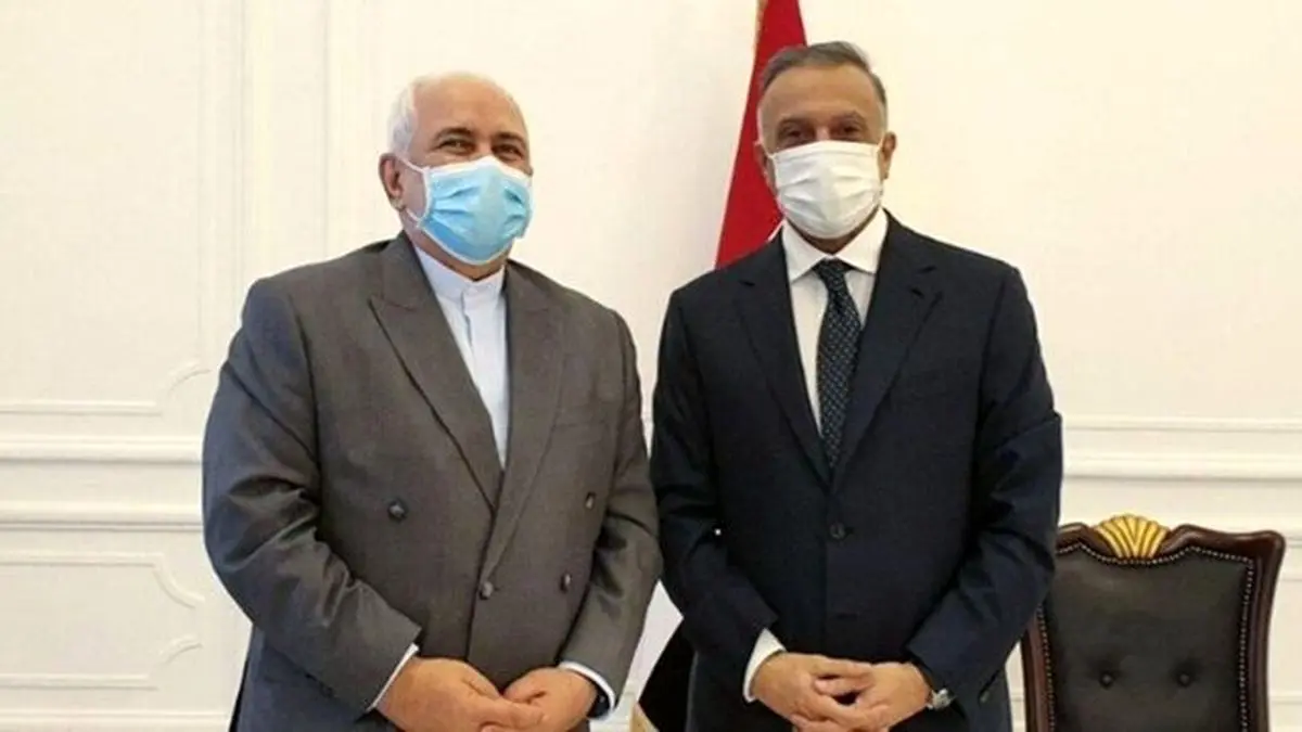 ماجرای پرچم ایران در سفر ظریف به عراق چه بود / عکس