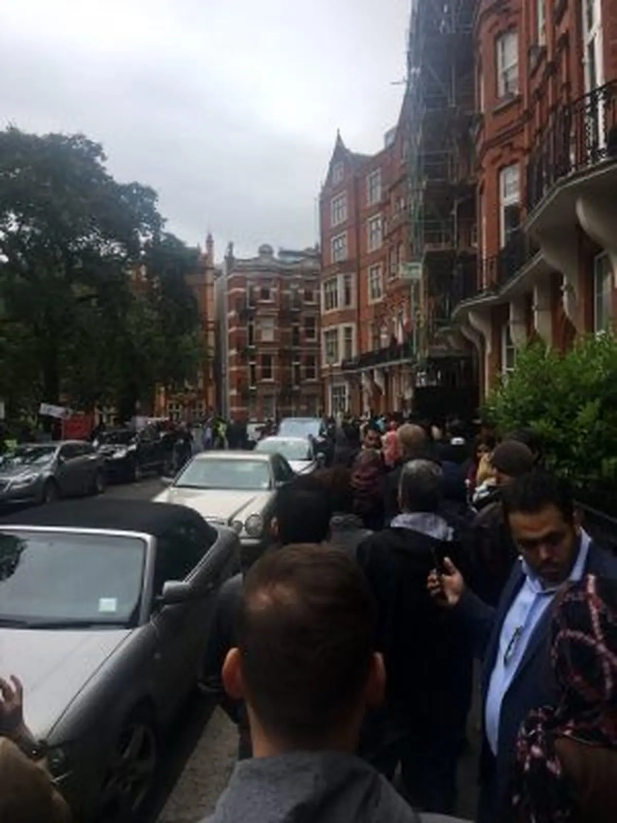 صف رای‌گیری در لندن