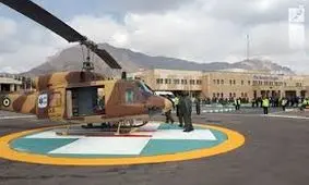 افتتاح پدِ بالگرد اورژانس هوایی در مرکز فوریت‌های پزشکی زواره