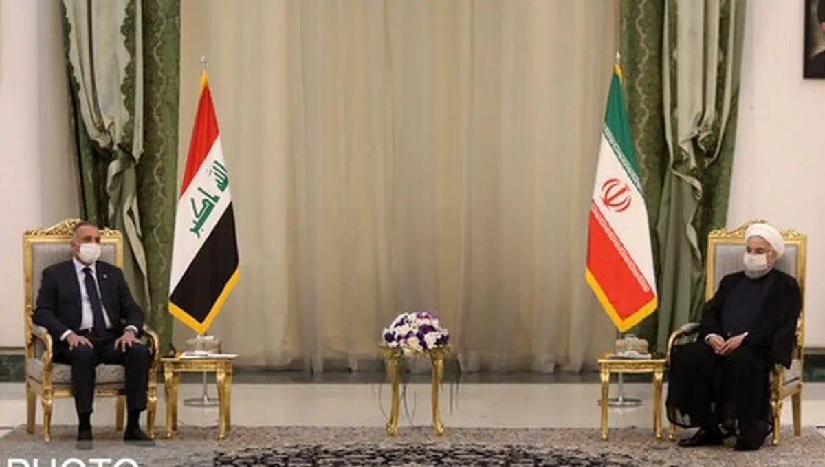 الکاظمی با روحانی دیدار کرد